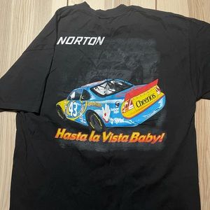 Vintage Norton‎ Richard Petty Cheerio NASCAR Shirt